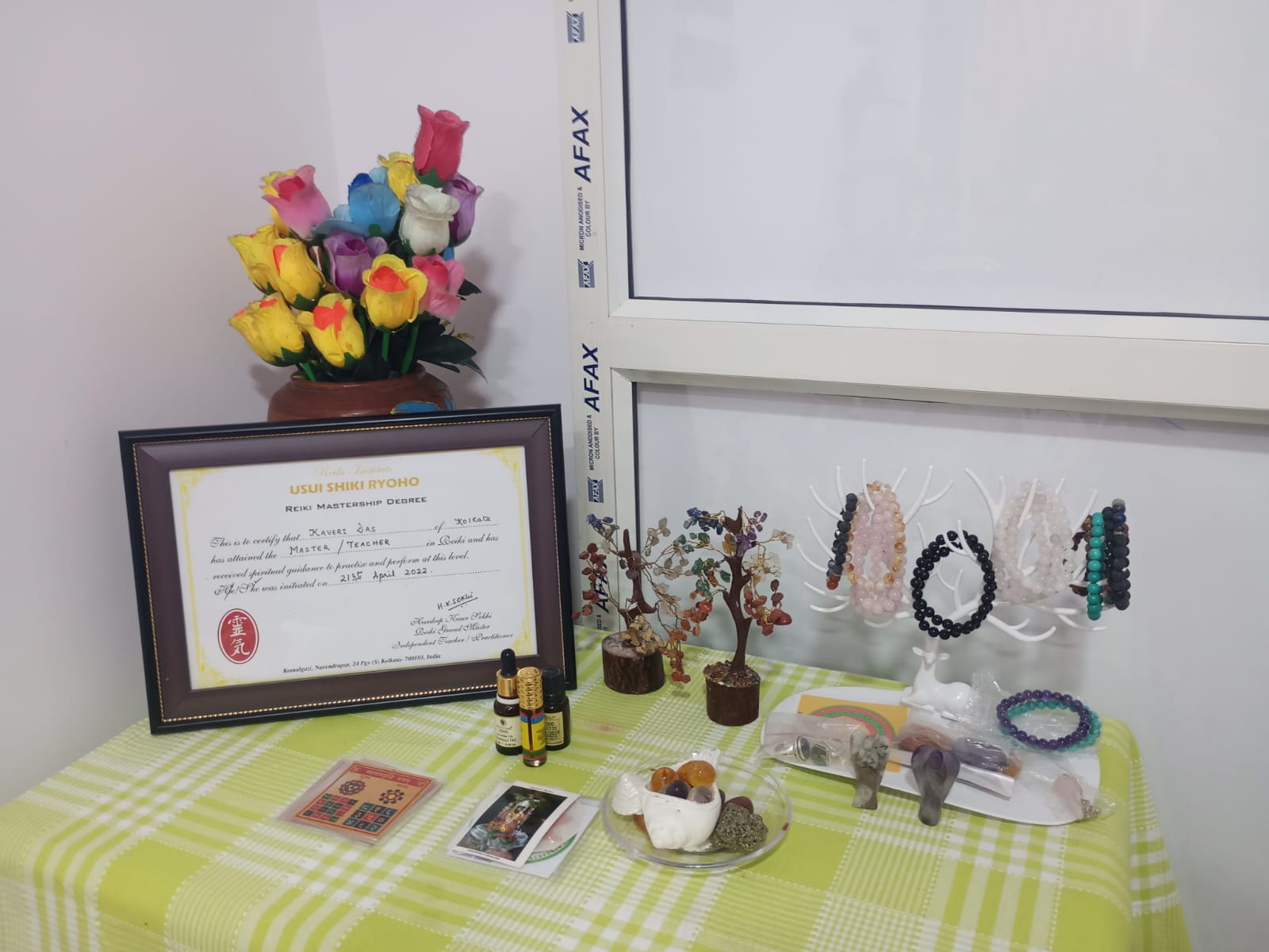 Energy healing sanctuary